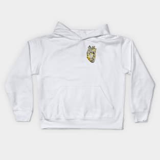 a heart of gold Kids Hoodie